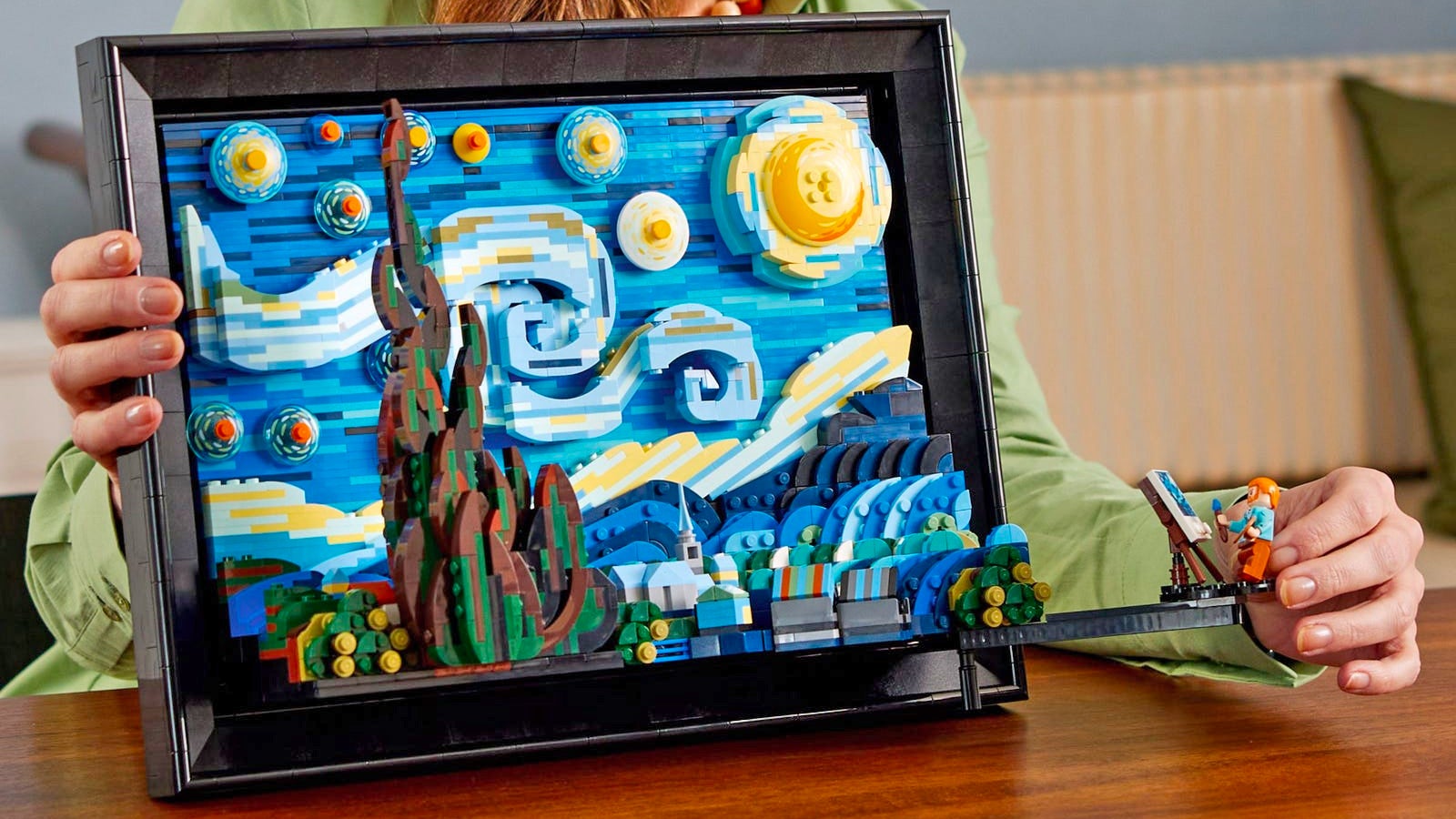 LEGO’s ‘The Starry Night’ Brings Van Gogh’s Most Famous Painting Into the Third Dimension