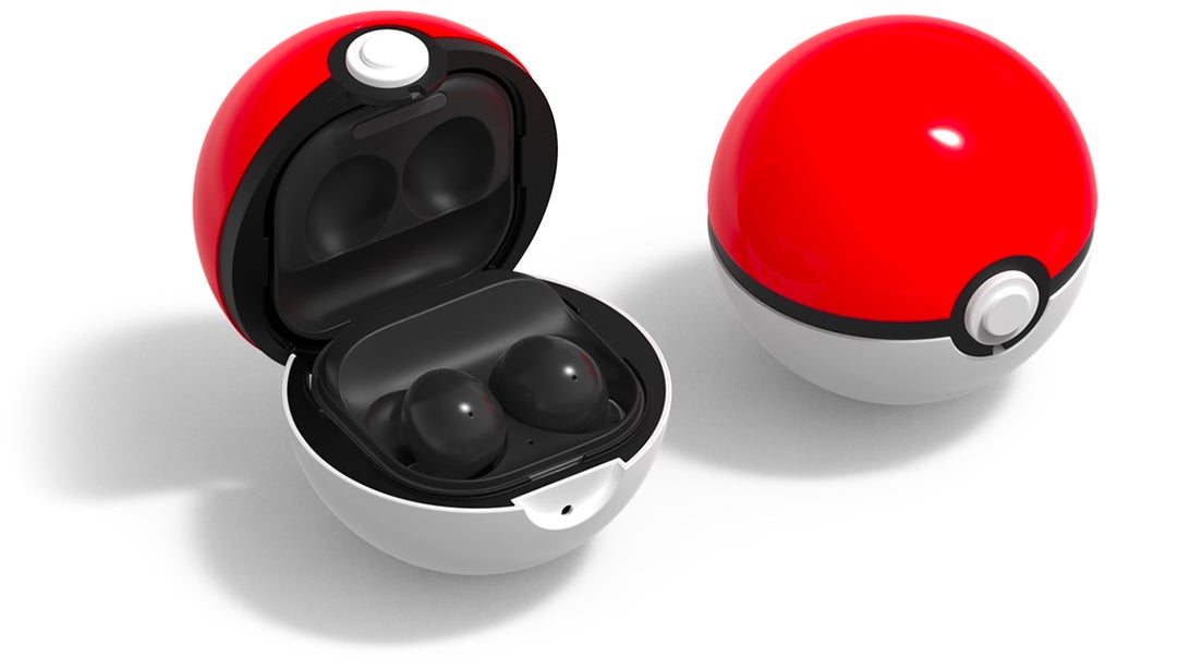 Now It’s Samsung’s Turn to Put Wireless Earbuds Inside a Poké Ball Charging Case