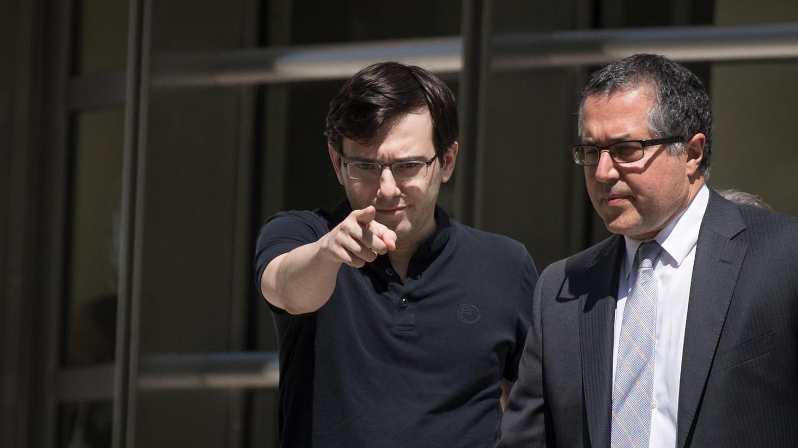 Martin Shkreli made headlines in 2015 when he raised the price of an antiparasitic drug to $US750 ($1,041) per pill. (Photo: Drew Angerer, Getty Images)