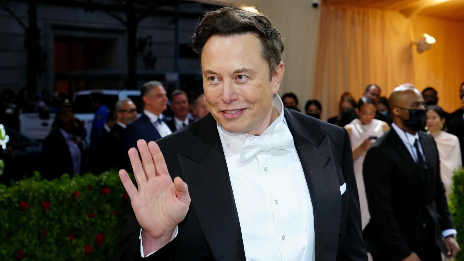 Elon Musk attends The 2022 Met Gala at The Metropolitan Museum of Art on May 2, 2022  in New York City. (Photo: Jeff Kravitz/FilmMagic, Getty Images)