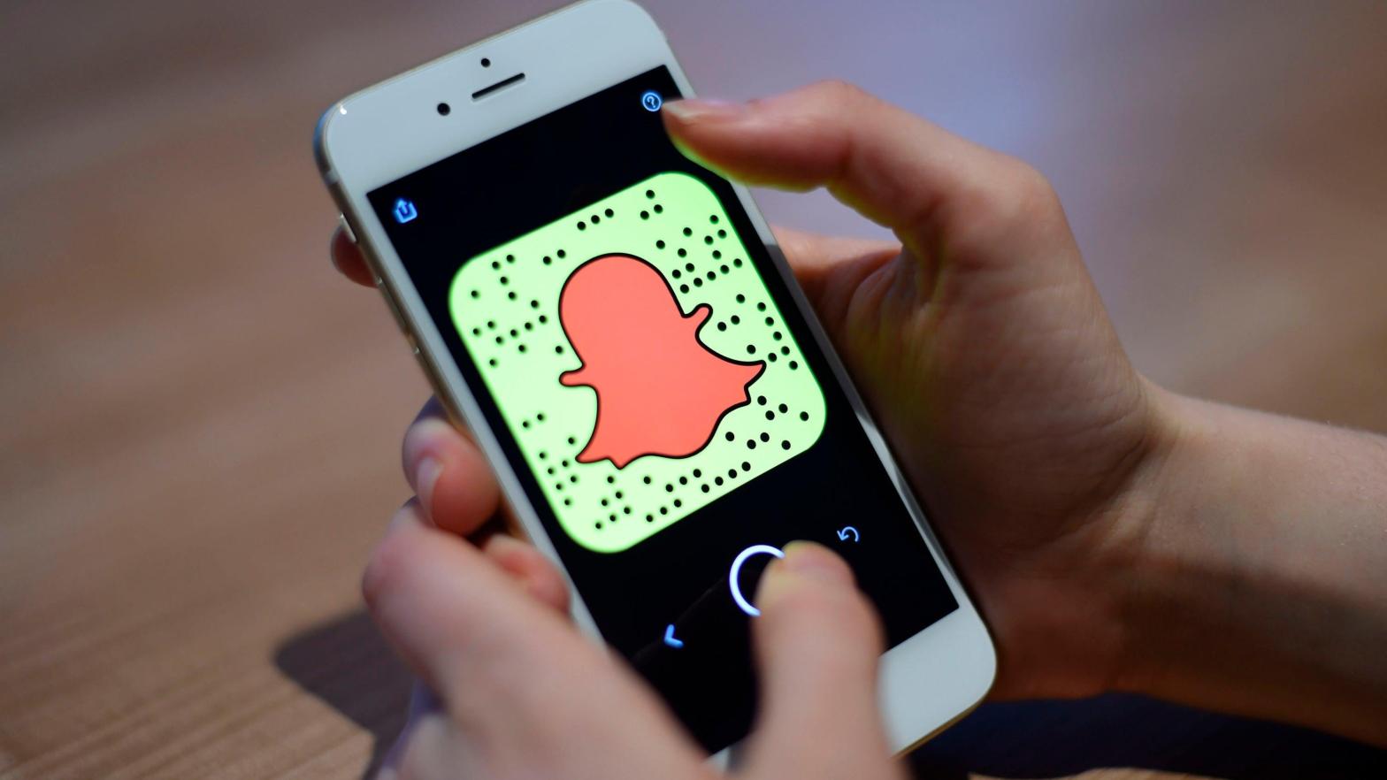 Snapchat is mainly popular with the Gen-Z generation born between 1995 and 2010. (Image: Kirsty O’Connor, AP)