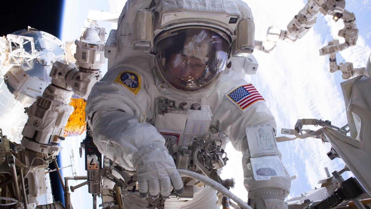 There have been more than 200 spacewalks outside the ISS since it launched in 1998. (Image: NASA)