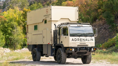 This Giant 4×4 RV Is Surely the Most Badass Way to Off-Road and Camp