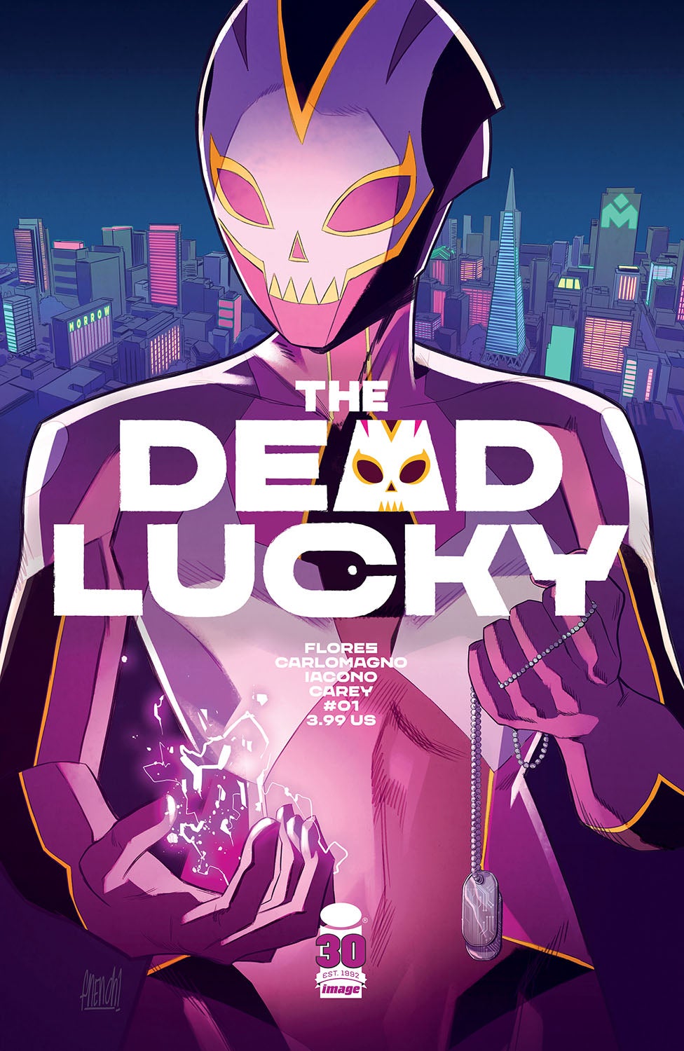 The Dead Lucky #1 cover by Franco Carlomagno. (Image: Image Comics)