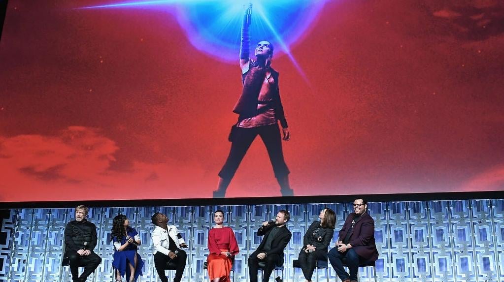 We probably won't see Rey (or her Last Jedi castmates, seen here in 2017), but Star Wars Celebration will still have plenty of news. (Photo: Gustavo Caballero, Getty Images)