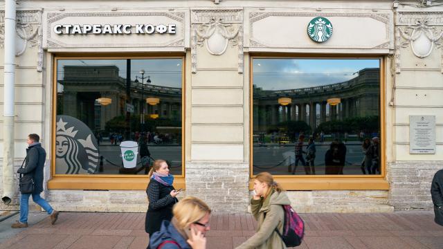 Starbucks Exits Russia, Shuts Down 130 Coffee Shops