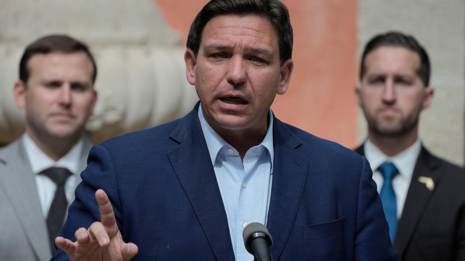Florida Gov. Ron DeSantis first proposed the law back in January of last year. (Photo: Rebecca Blackwell, AP)