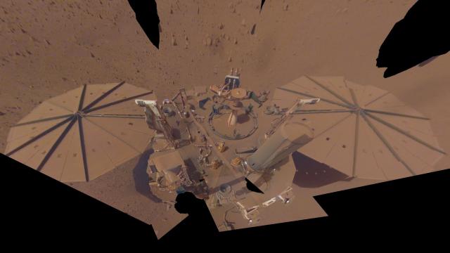 Here’s the Last Selfie From the Fading InSight Mars Lander