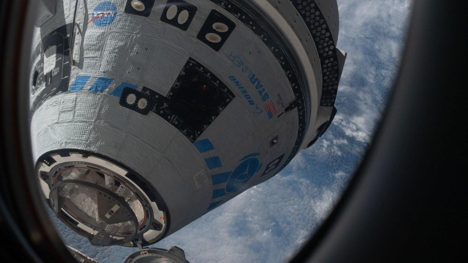 Starliner during the ISS docking procedure on May 20.  (Photo: NASA Johnson)