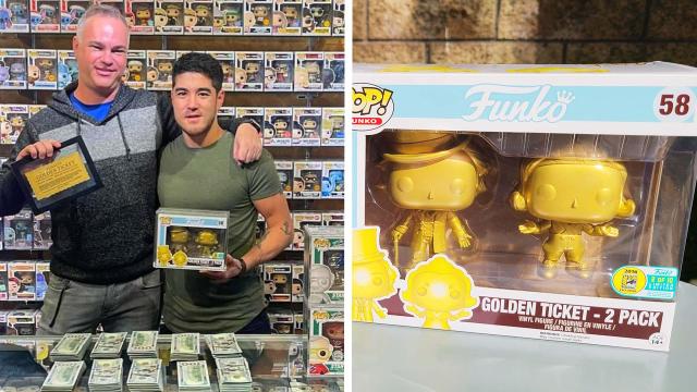 Someone Just Bought Two Super-Rare Golden Funko Pops for More Than $140K in Cash