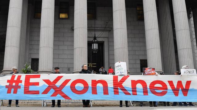Exxon Will Have to Face Climate Lawsuits After ‘Free Speech’ Defence Fails