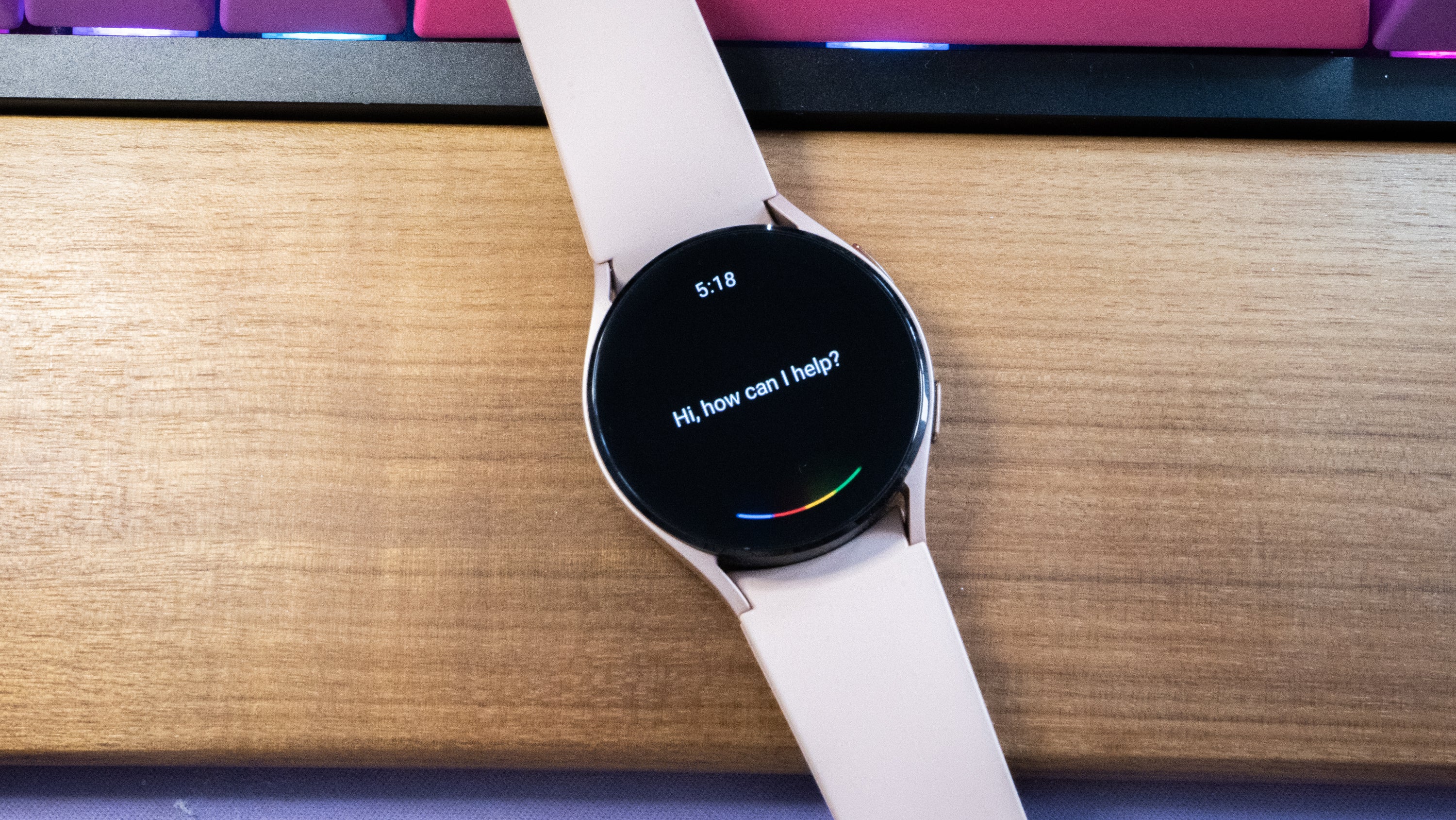 Google assistant on deals samsung smart watch