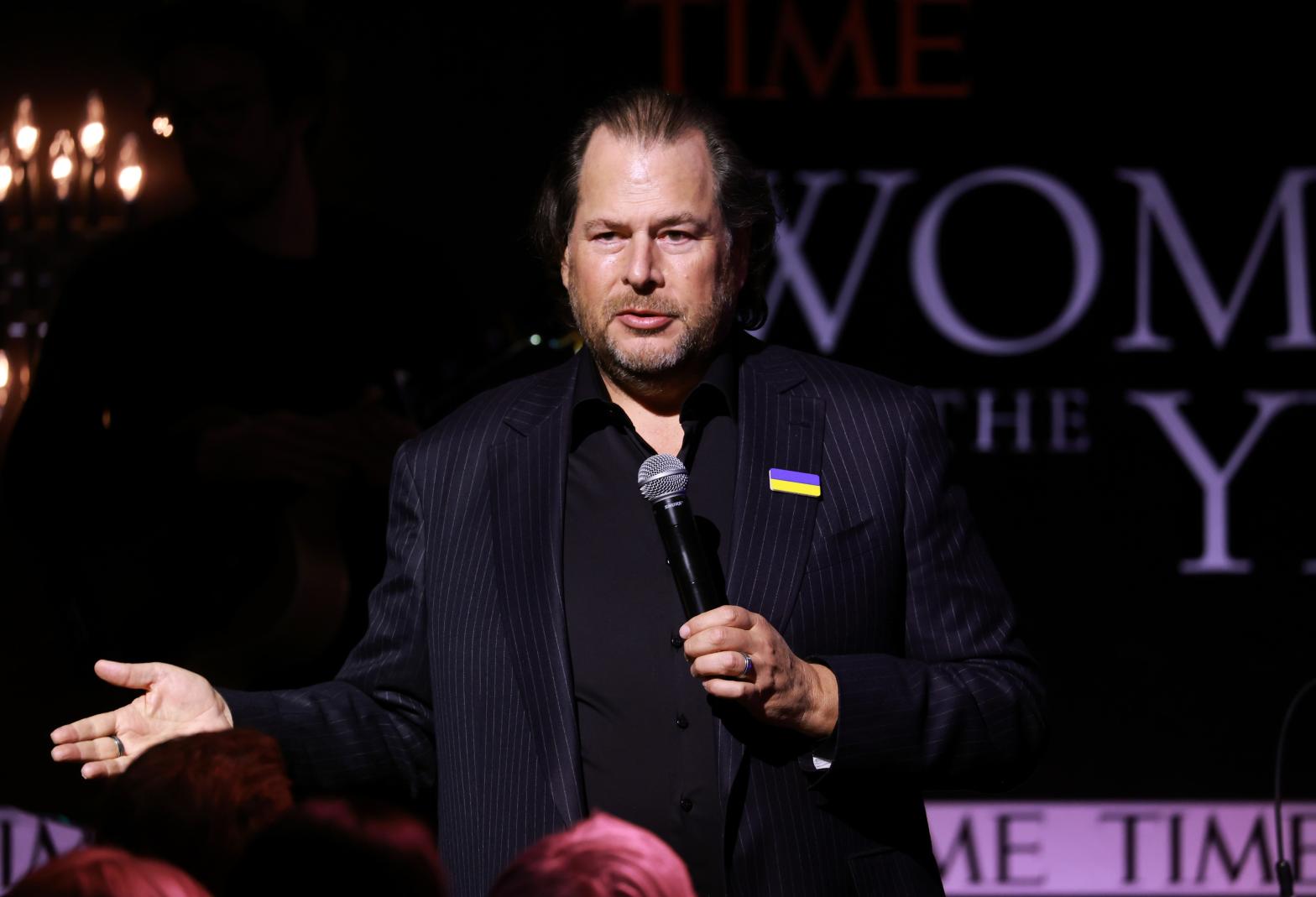 Salesforce co-CEO Marc Benioff is not known for staying quiet on the most pressing issues of the day. (Photo: Matt Winkelmeyer, Getty Images)