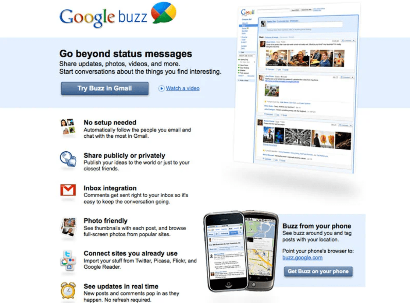 Google Buzz (Image: Google)