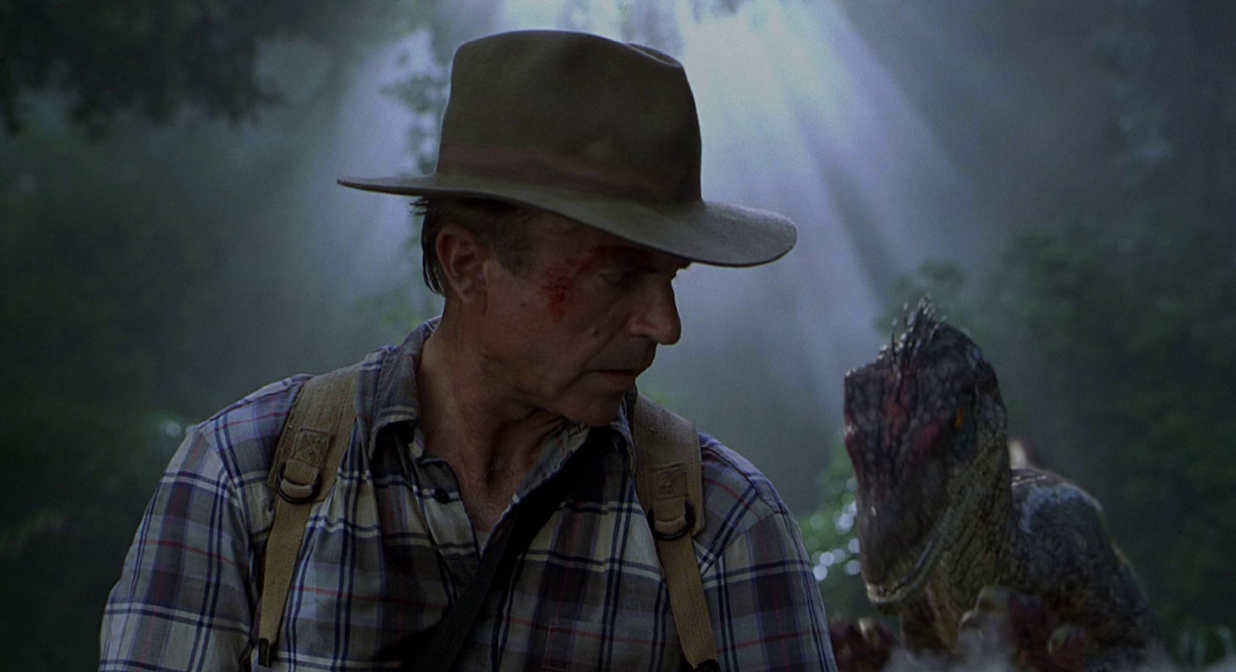 Grant as seen in Jurassic Park III. (Image: Universal)