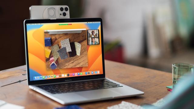 MacOS Ventura Can Use an iPhone as a Better Webcam