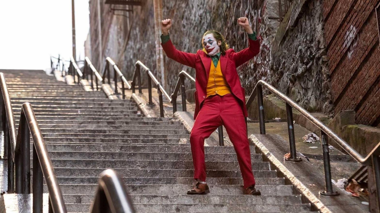 Time to dance down the steps again, Joker 2 is in the works.  (Image: Warner Bros.)