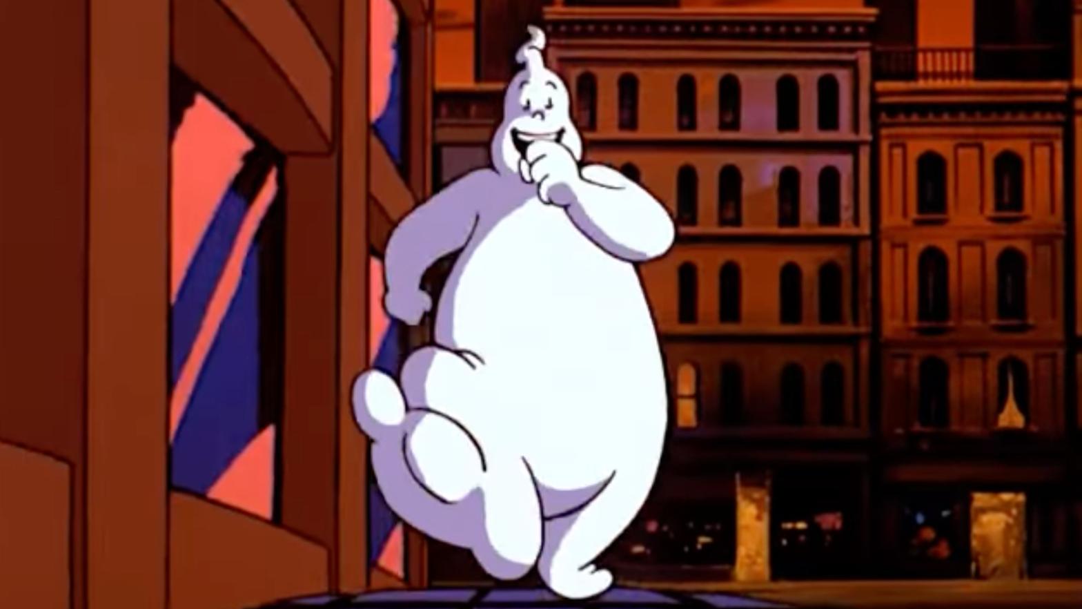 A still from the opening of the 1986 Real Ghostbusters cartoon. (Screenshot: Ghost Corps)