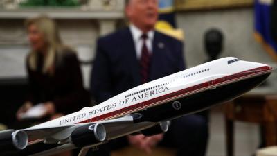 Trump’s Red, White, and Blue Air Force One Paint Job Would Reportedly Turn the Jet Into a Flying Sauna