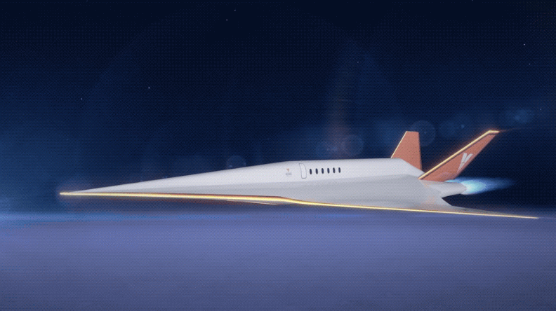 Stargazer will travel Mach 9 and reach an altitude of over 32 miles (51 kilometers) (Gif: Venus Aerospace)