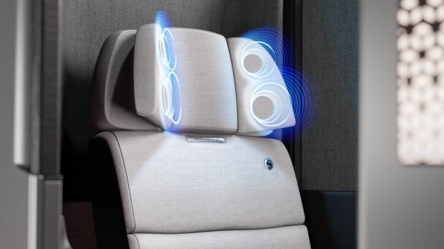 These Aeroplane Seats With Speakers Are Another Reason to Fly With Noise Cancelling Headphones