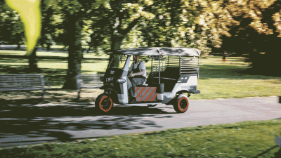 Audi Is Recycling E-Tron Batteries to Make the Slickest Rickshaws out There
