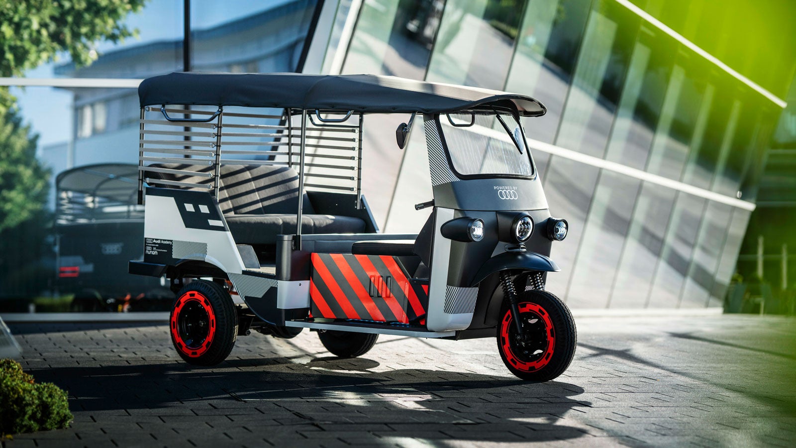Audi Is Recycling E-Tron Batteries to Make the Slickest Rickshaws out There