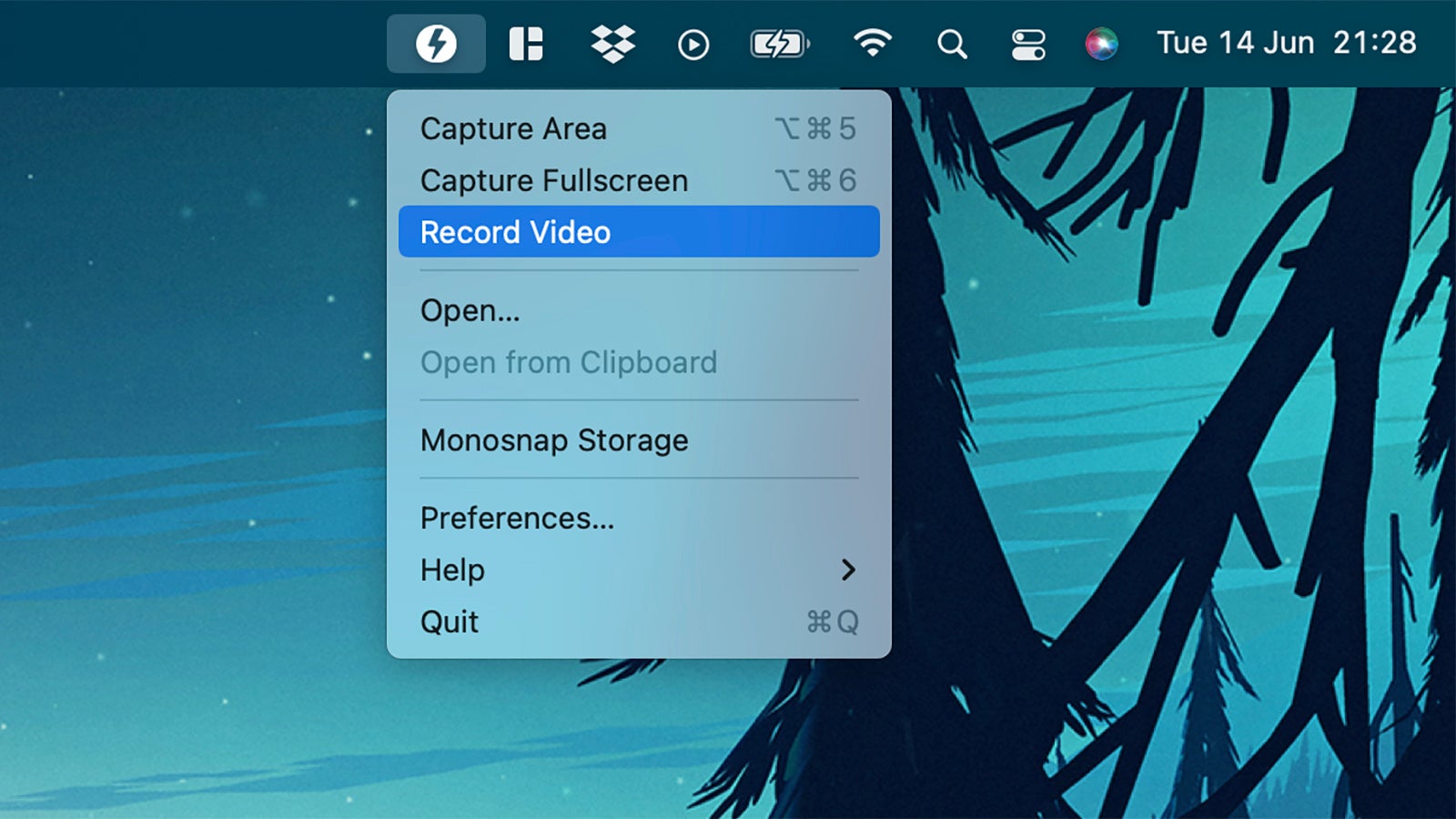 Monosnap boosts your screenshot options. (Screenshot: Monosnap)