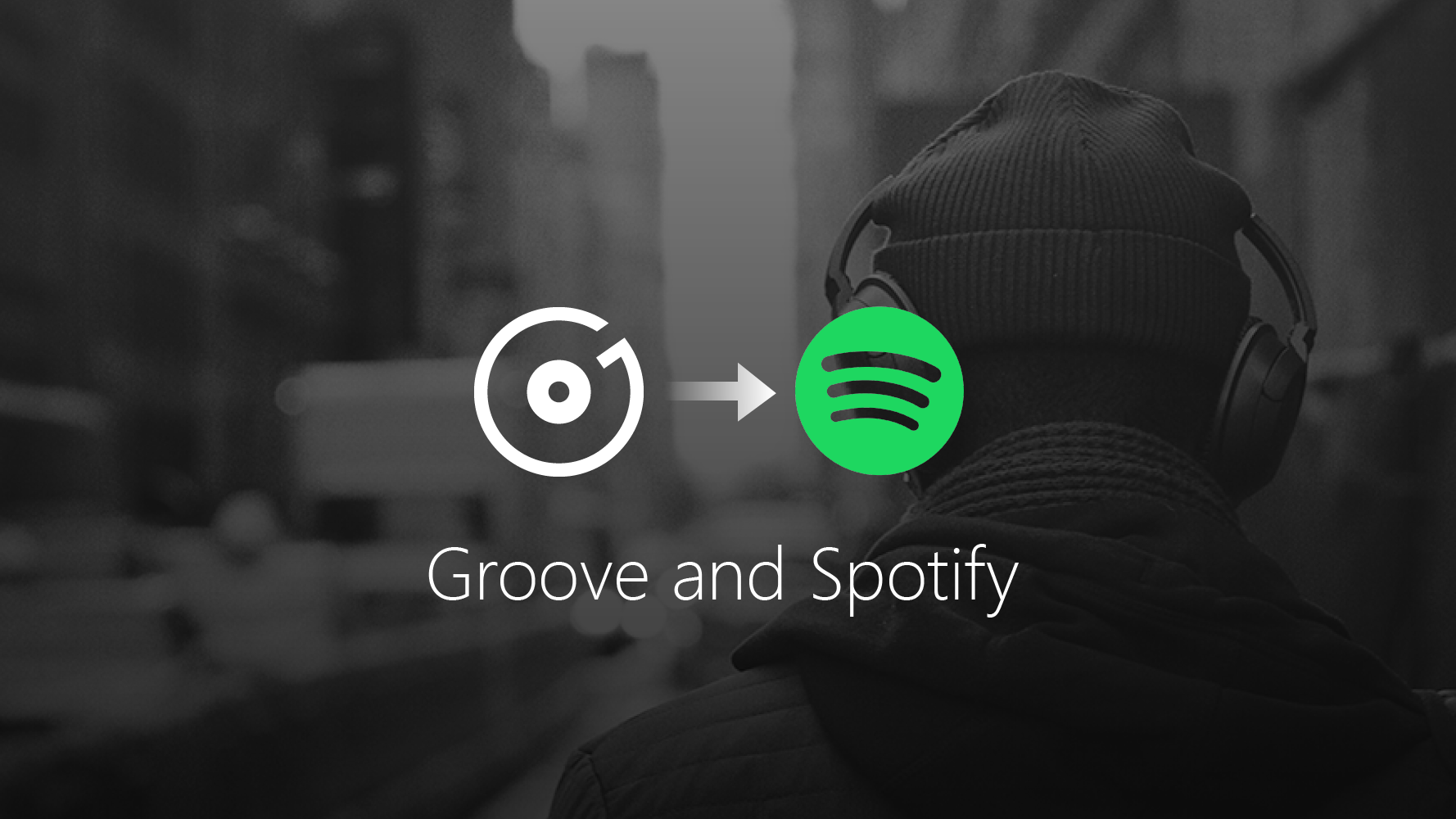 Groove would redirect to Spotify (Image: Microsoft)