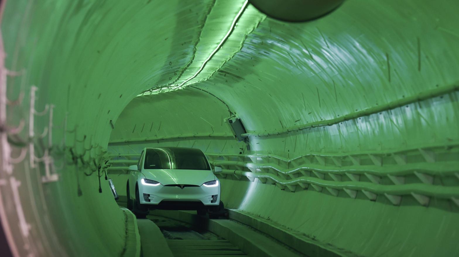 The Las Vegas city council unanimously approved the proposal for the Boring Company's Las Vegas Loop. (Image: Robyn Beck, Getty Images)