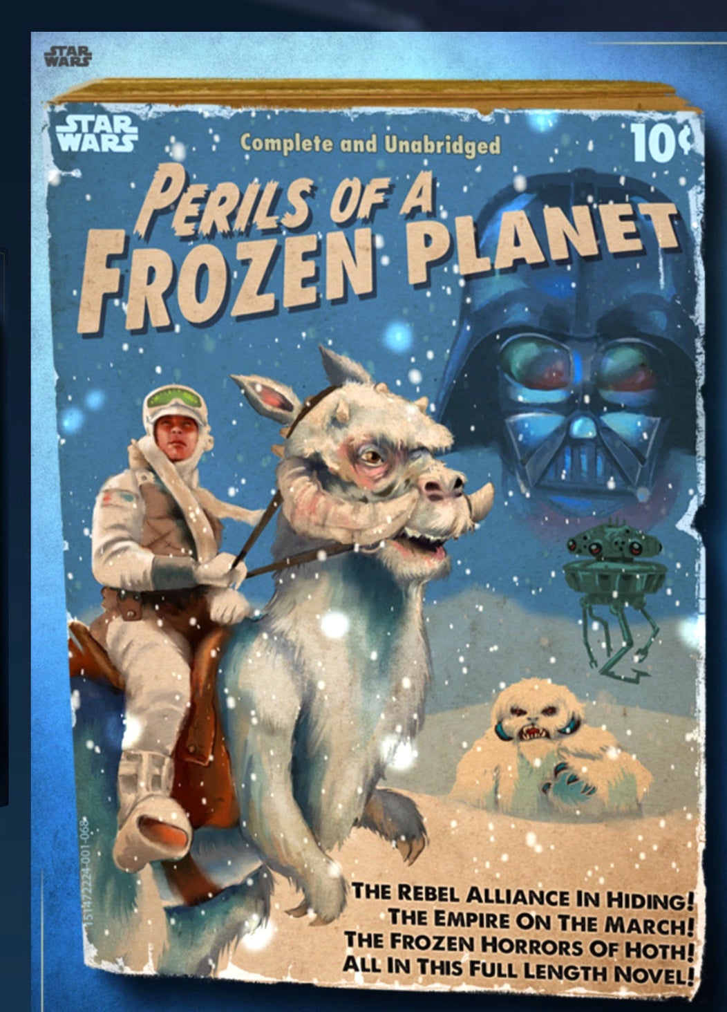 This Pulp Cover set by Robert Jiminez can only be found in SWCT. (Image: Topps)