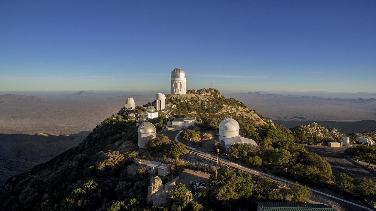 Kitt Peak National Observatory has been studying the night sky since 1958. (Image: NOIRLab/KPNO/NSF/AURA/P. Marenfeld)