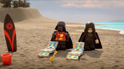 Star Wars Throws a Scarif Beach Party in a New Lego Special