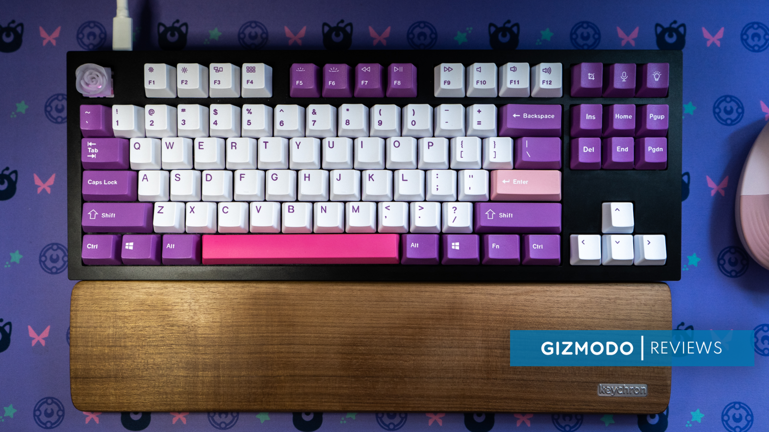 The Keychron Q3 is my new mechanical keyboard steed.  (Photo: Florence Ion / Gizmodo)