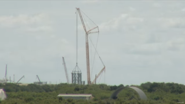 Florida Tower for Launching SpaceX Starship Rockets Takes Shape