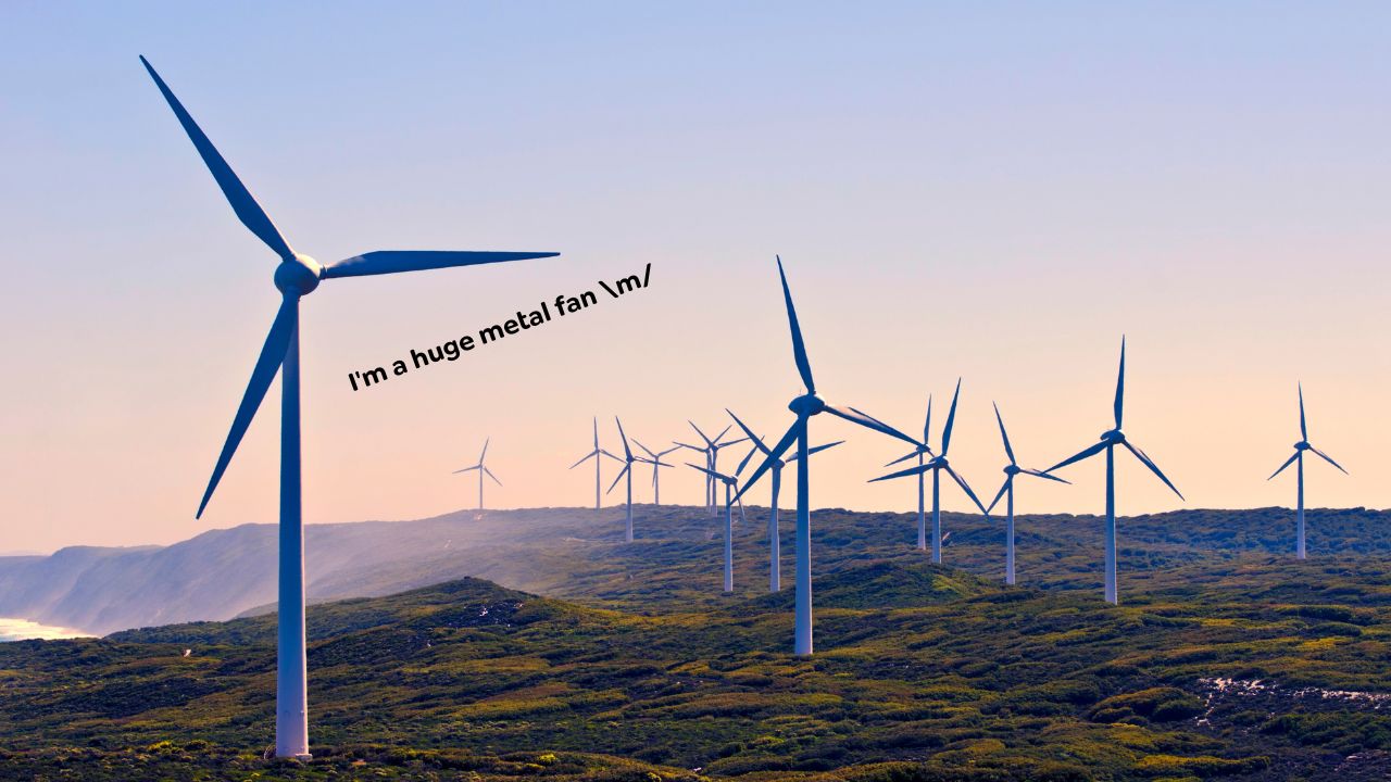 wind turbine landfill