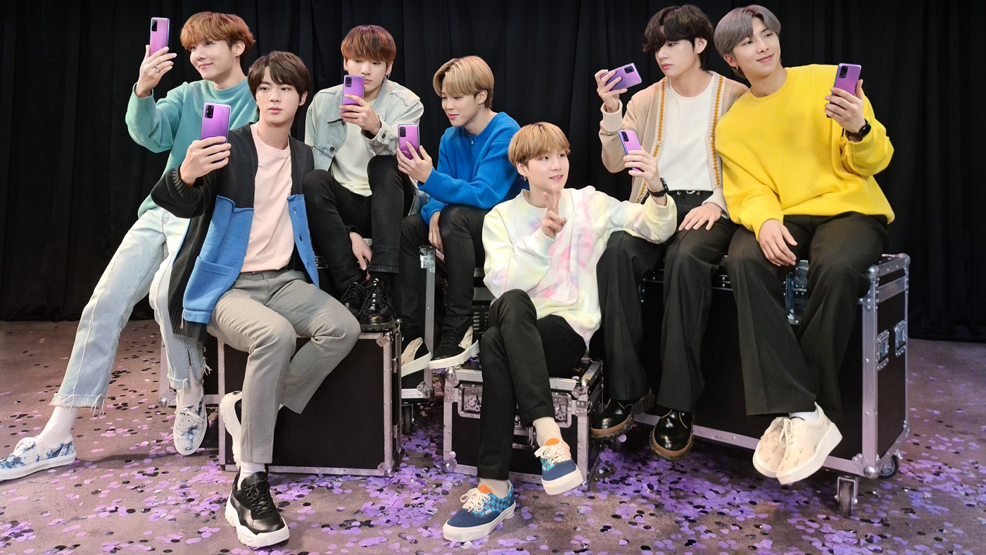 BTS is one of Samsung's most famous recent collaborations.  (Image: Samsung)