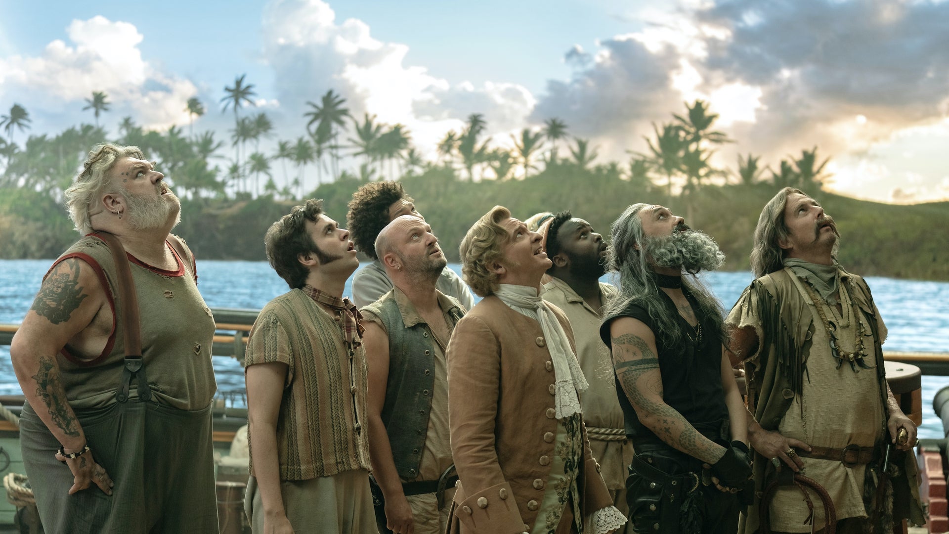 Look at those gay af, funky lil pirates go (Image: Photograph by Aaron Epstein/HBO Max)