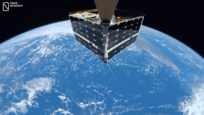 This Tiny Satellite Used an Off-the-Shelf GoPro to Take an Epic Selfie in Space