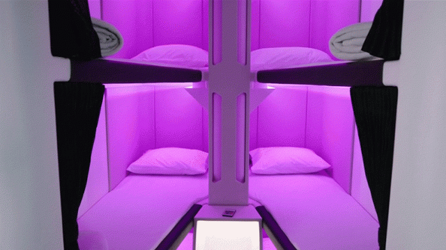 Air New Zealand Will Introduce the World’s First Economy Class Bunk Beds