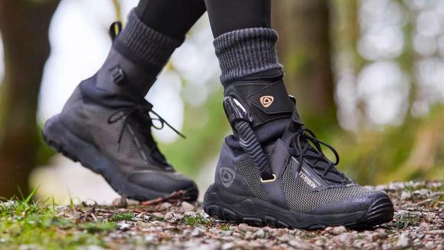 Hiking Boots With a Piston Promise to Prevent Twisted Ankles