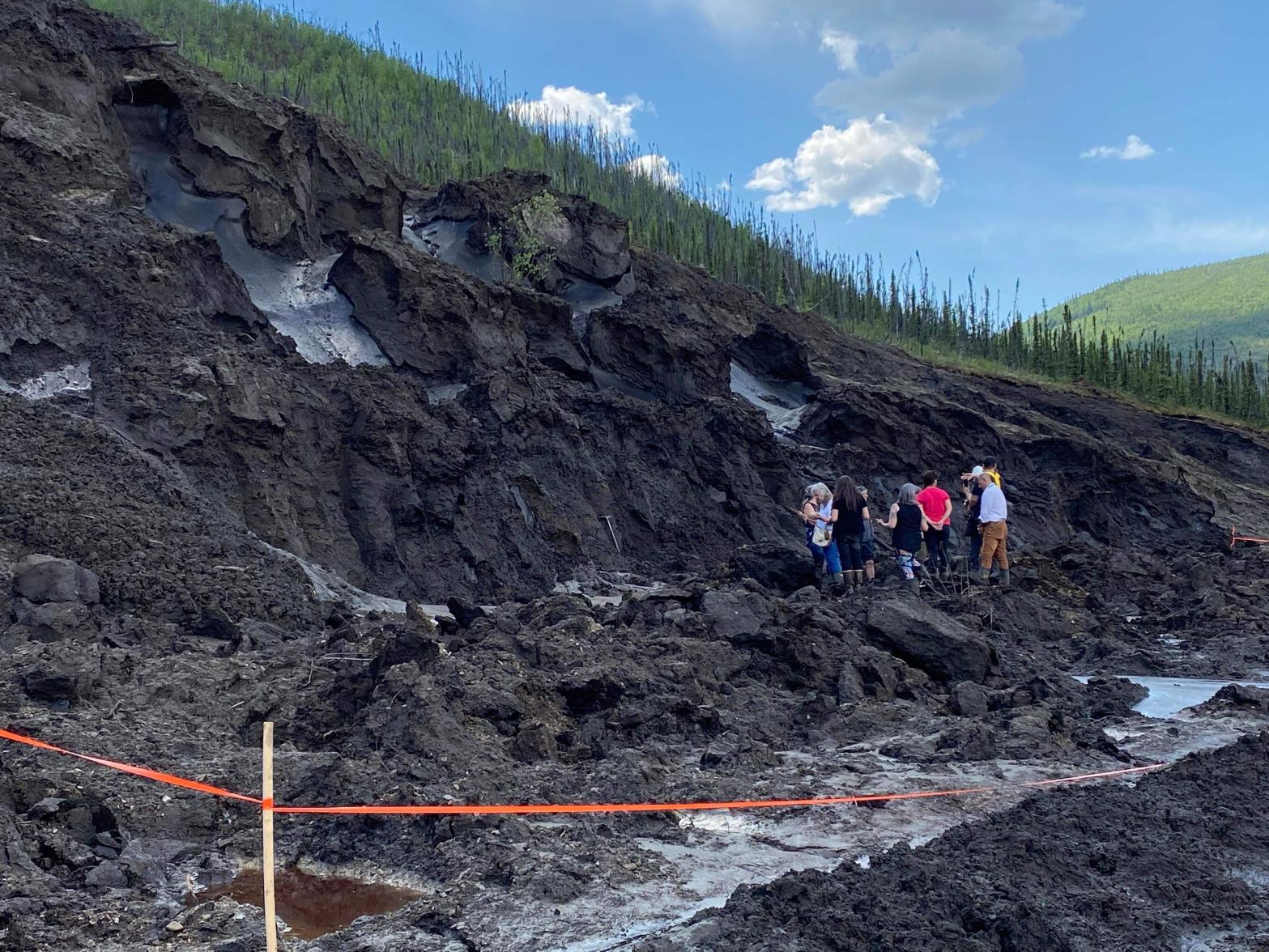 Treadstone Mine on Eureka Creek, Yukon.  (Photo: Government of Yukon)