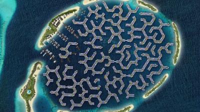 You’re Not Imagining It, This Maldives Floating City Concept Does Look Like a Brain