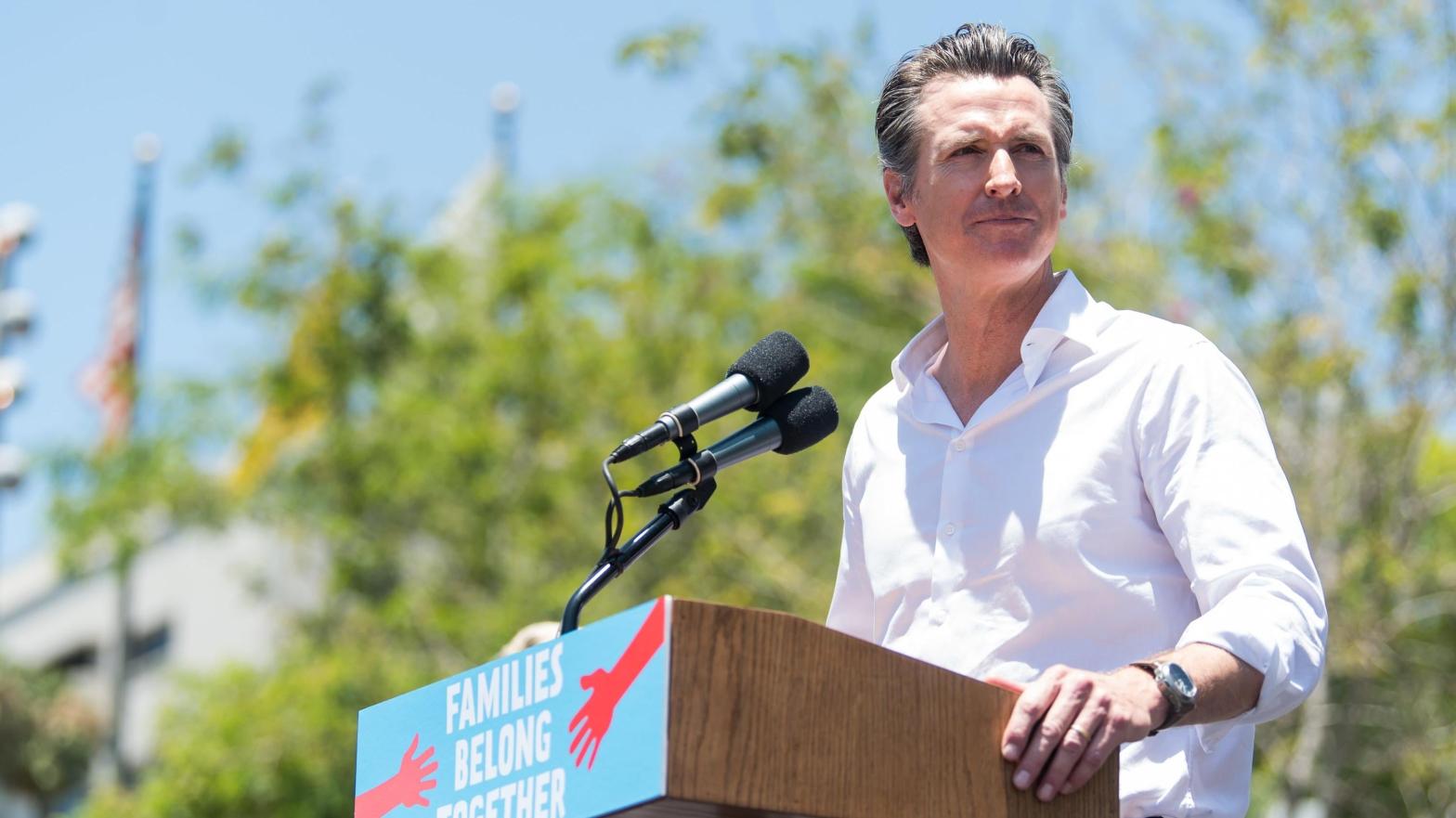 Newsom has served as governor of California since his inauguration in 2019. (Image: Emma McIntyre, Getty Images)