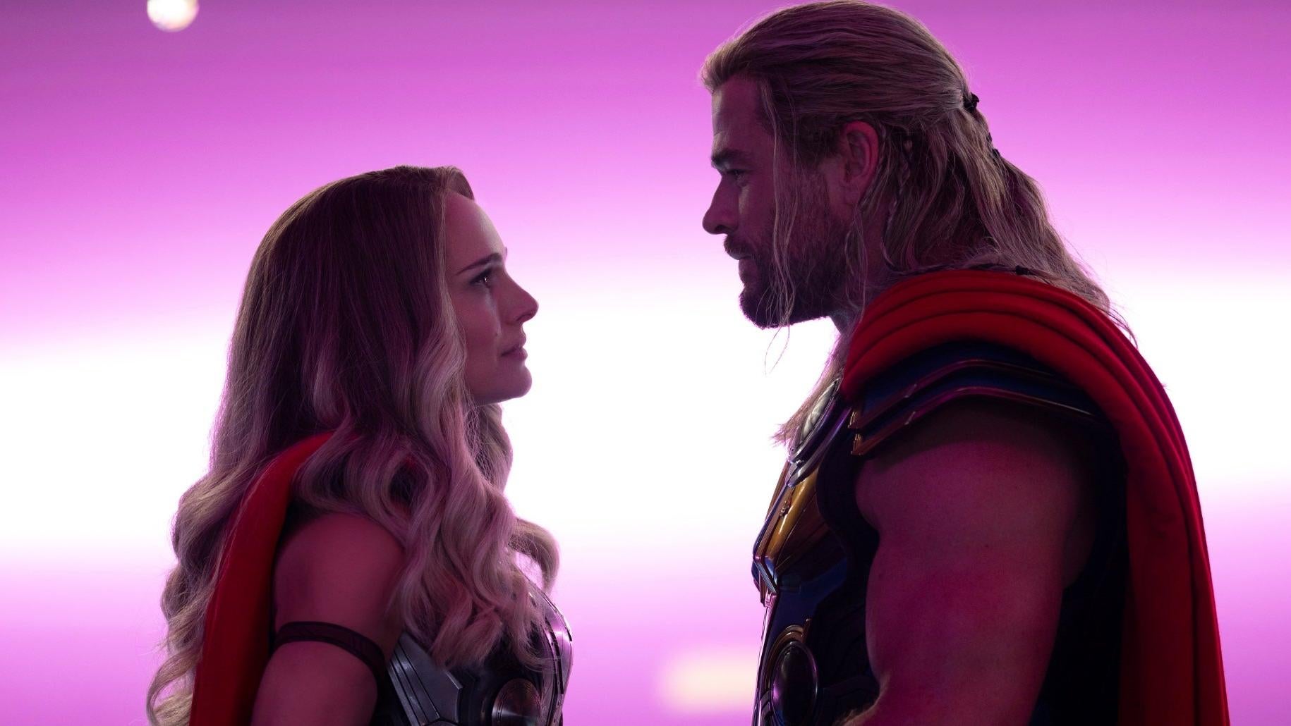 Jane and Thor.  (Image: Marvel Studios)