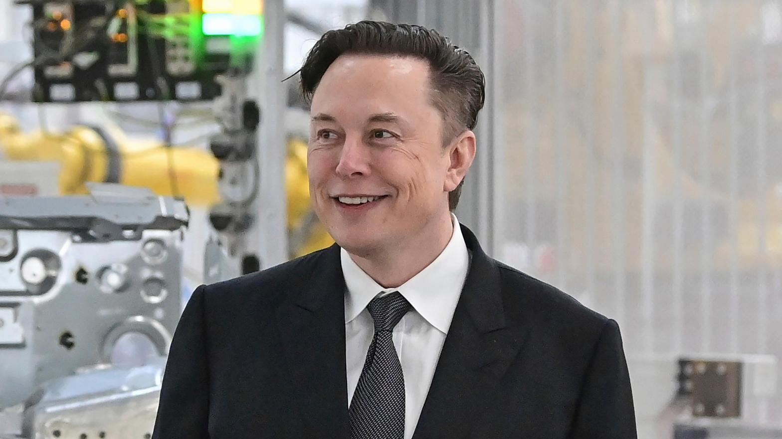 Tesla CEO Elon Musk, America's wealthiest 51-year-old shitposter, seen in a file photo in Germany on March 22, 2022. (Photo: Patrick Pleul, AP)