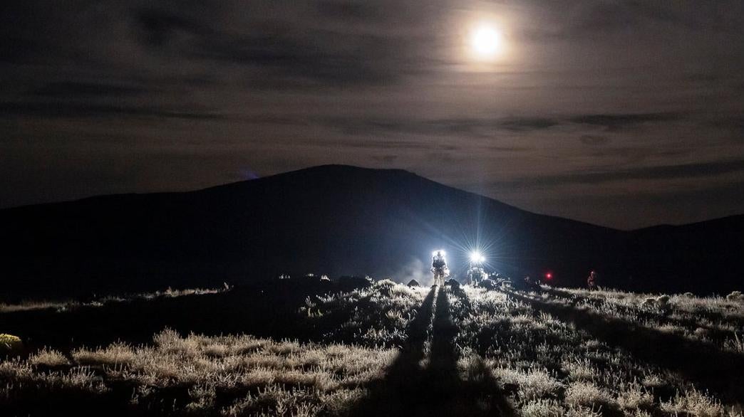 This stunning photo of a simulated Moon mission earned third place in the Documentation category. The photo was taken in Flagstaff, Arizona.  (Photo: NASA/Bill Stafford)