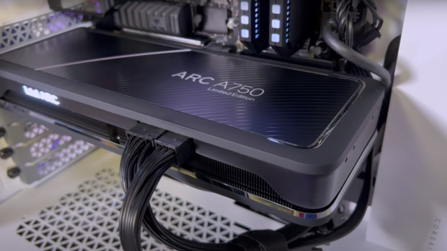 Intel Gives Us a Look at Arc A750 Limited Edition GPU Performance
