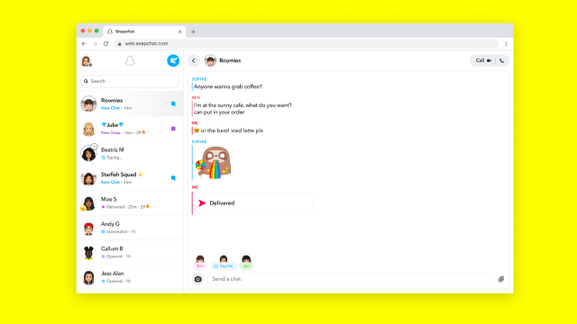That Yellow Nude-Sharing App Is Now Live on Browsers for Everyone