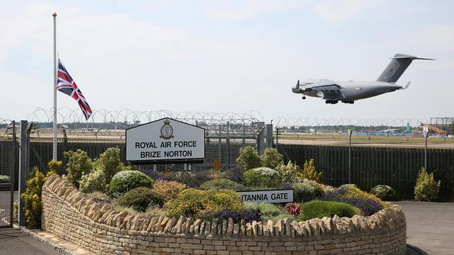 ‘Melted Runway’ Halts Flights Out of British Military Base